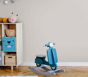 Close-up photo of Cover Styl' Light Cream Shell Vinyl Wrap installed