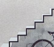 Close-up photo of Cover Styl' Light Mat Grey Marble Vinyl Wrap installed