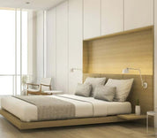 Close-up photo of Cover Styl' Line Beige Pine Vinyl Wrap installed