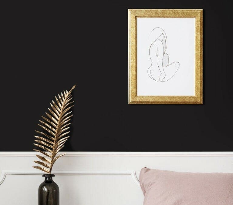 Close-up photo of Cover Styl' Mat Black Velvet Grain Vinyl Wrap installed