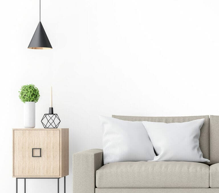 Close-up photo of Cover Styl' Matte White Velvet Grain Vinyl Wrap installed