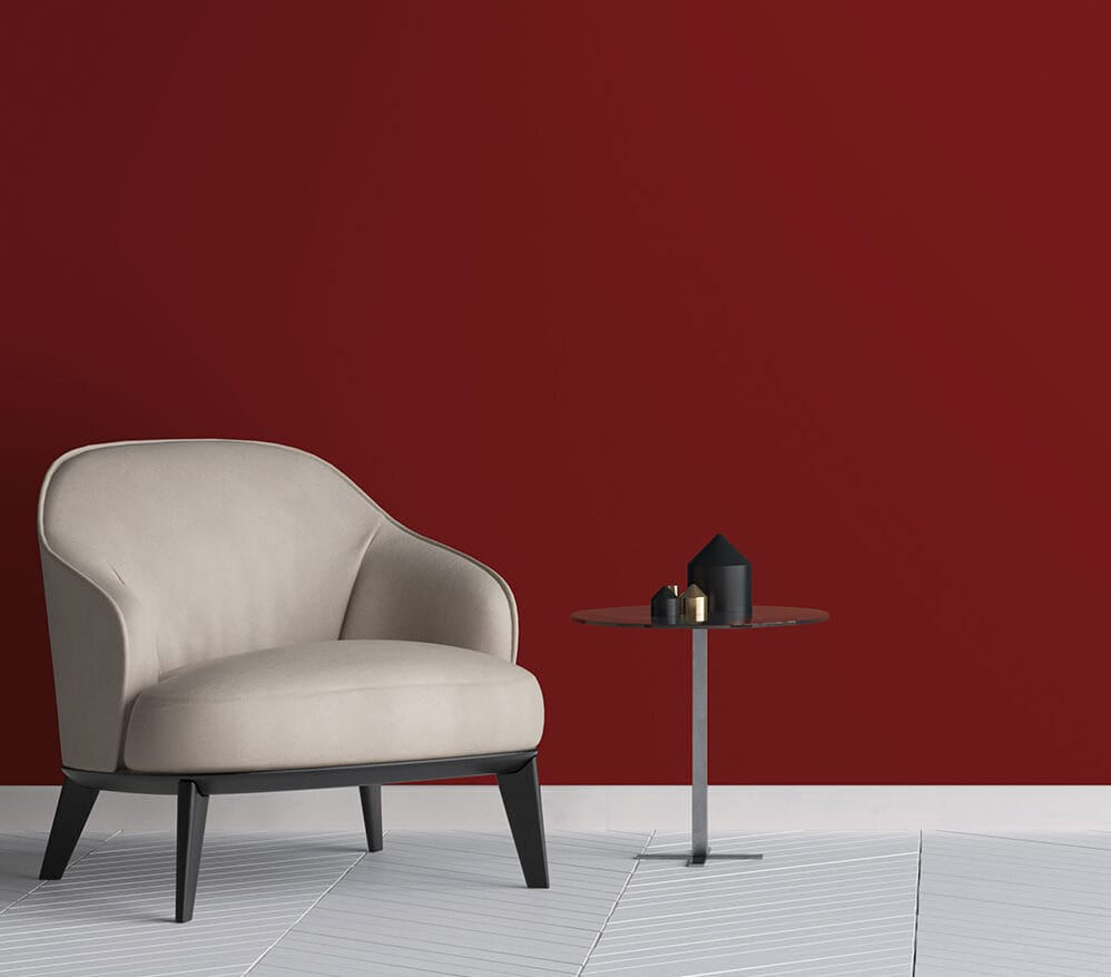 Close-up photo of Cover Styl' Orangey-Red Vinyl Wrap installed