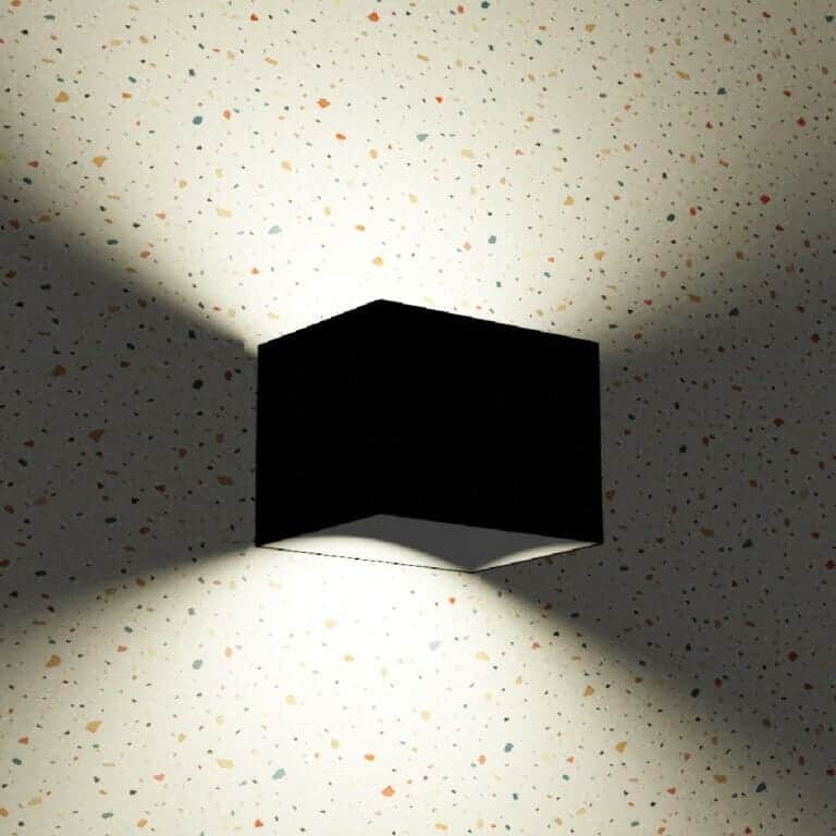 Photo of Cover Styl' White And Multicolored Stone Plaster Vinyl Wrap installed showing a different view