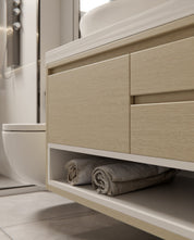 G0 Line Oak Structured Cover Styl' vinyl wrap | for furniture & walls