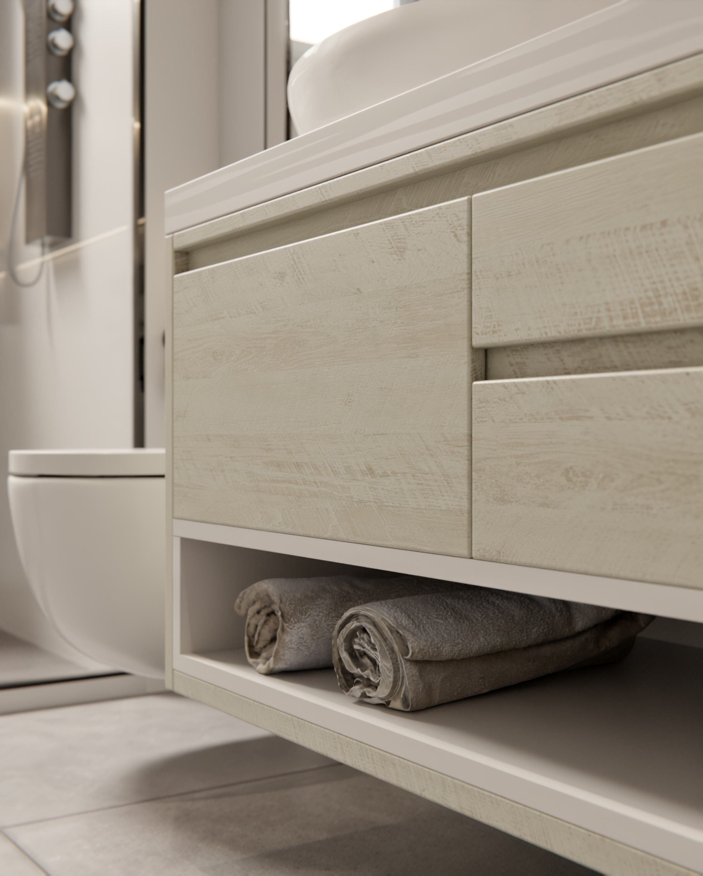 H10 Slats Patina Cover Styl' vinyl wrap | for furniture & walls