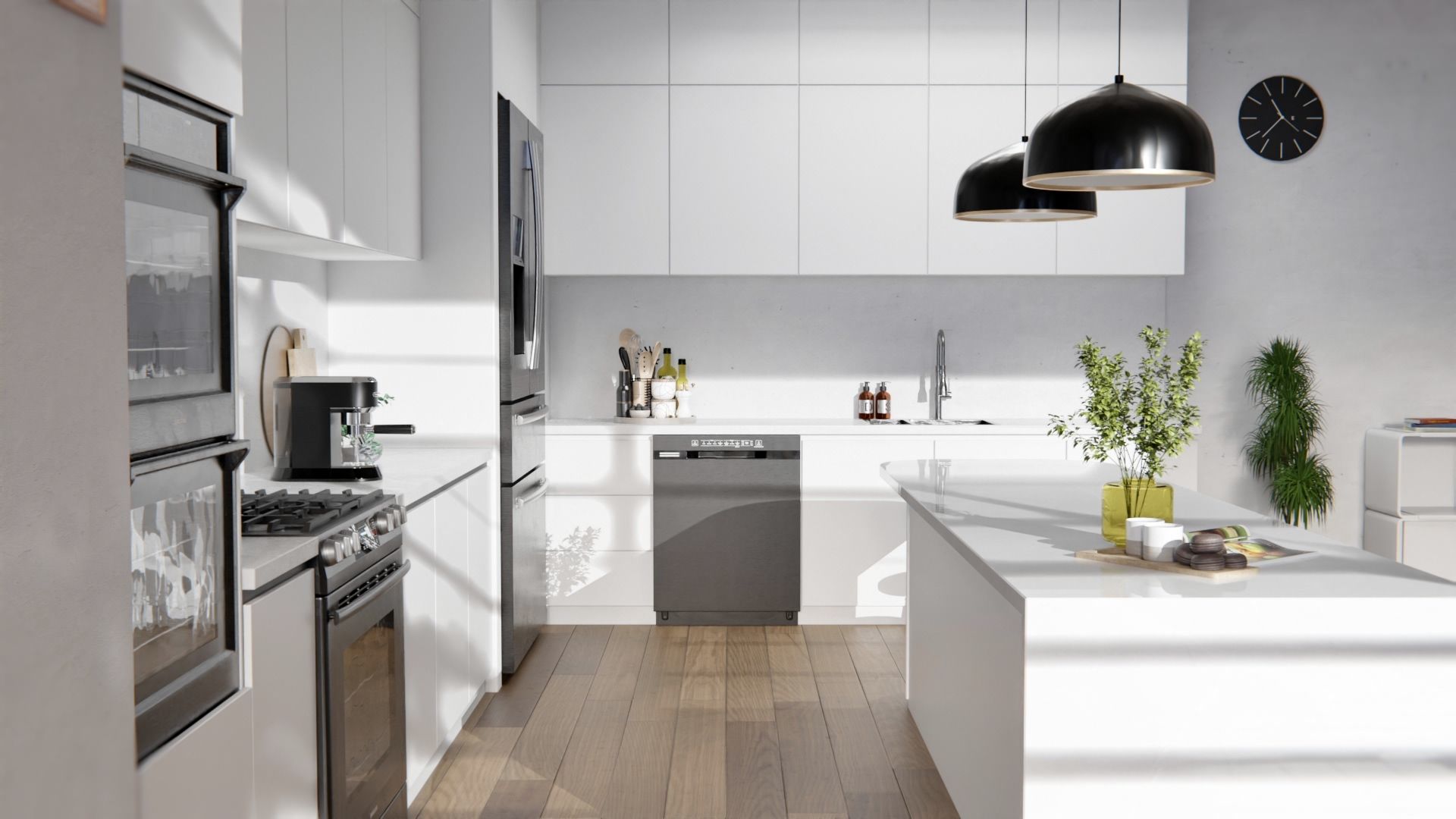 HR-J4 High Resistance - Lacquered White Cover Styl' vinyl wrap | for furniture & walls