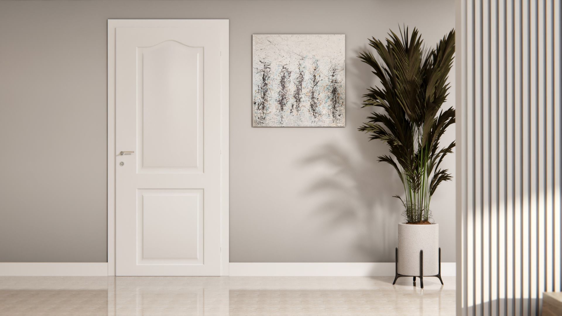 HR-J4 High Resistance - Lacquered White Cover Styl' vinyl wrap | for furniture & walls