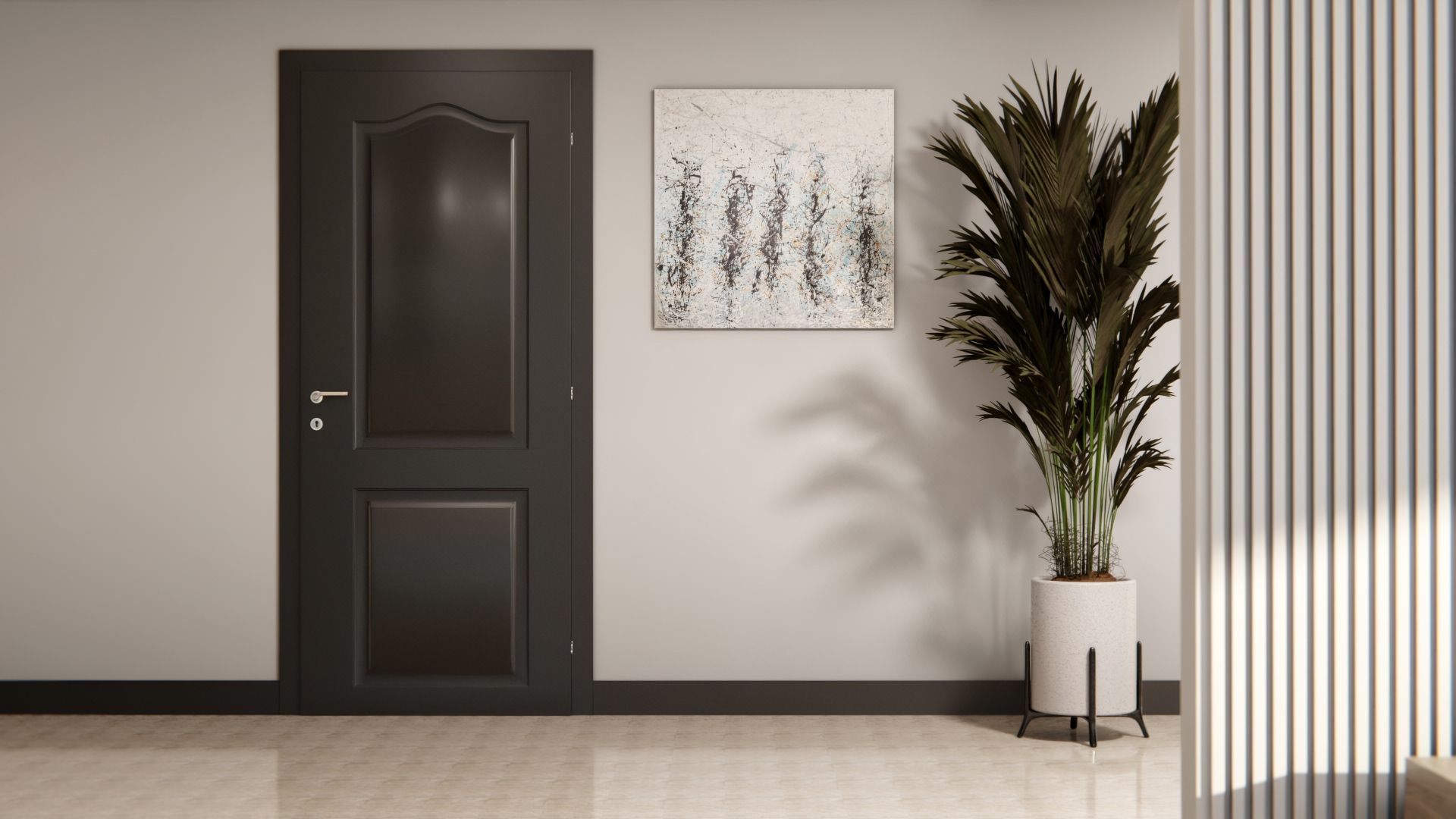 HR-J5 High Resistance - Lacquered Black Cover Styl' vinyl wrap | for furniture & walls