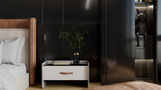 HR-J5 High Resistance - Lacquered Black Cover Styl' vinyl wrap | for furniture & walls