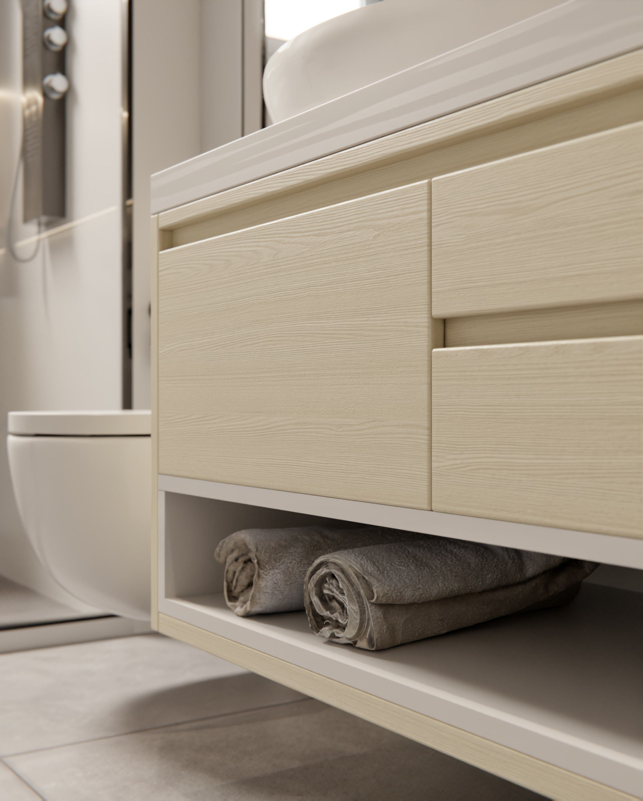 I9 Soft Pale Oak Wall and Furniture Cover Styl' vinyl wrap | for furniture & walls