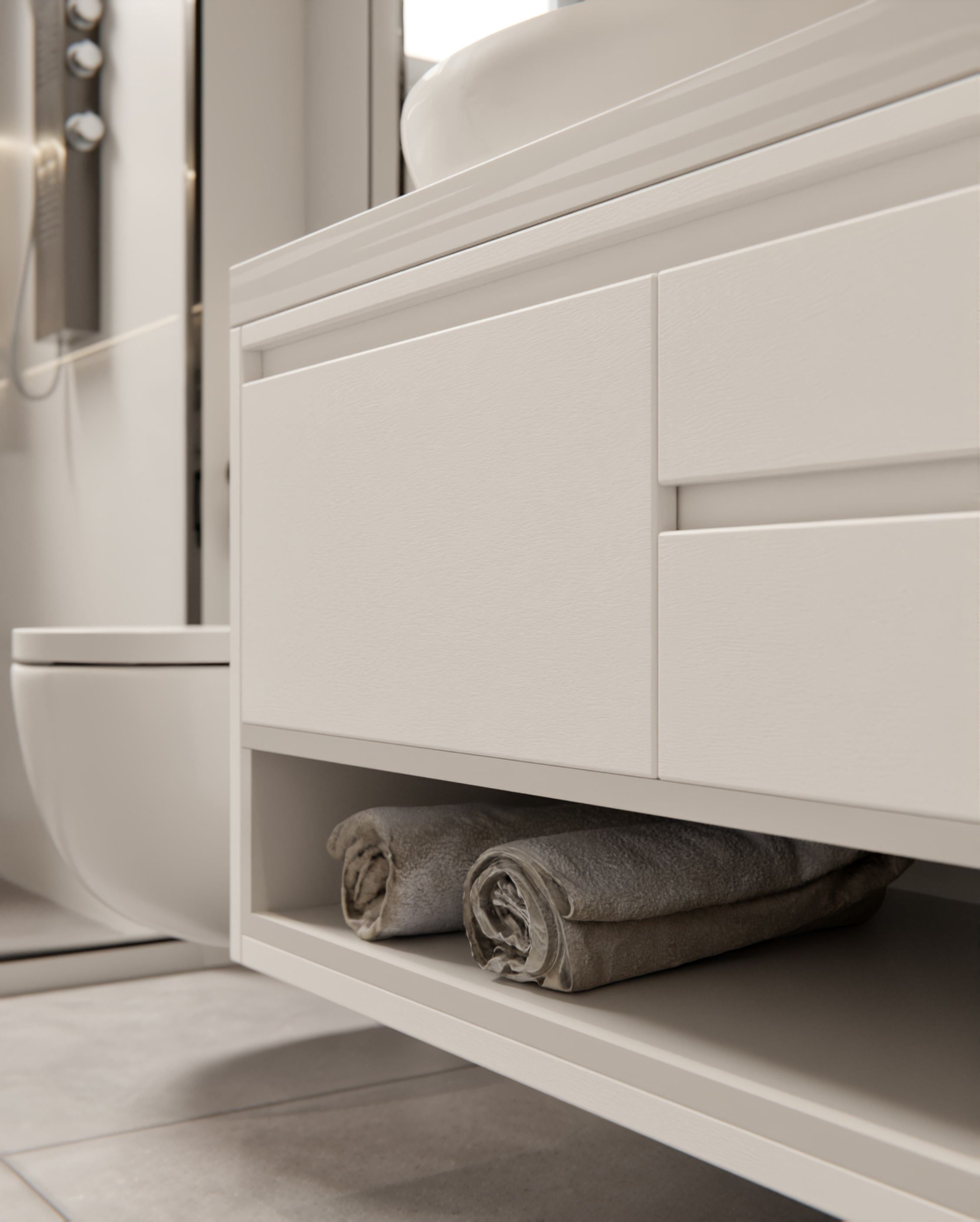 J14 Rich White Cover Styl' vinyl wrap | for furniture & walls