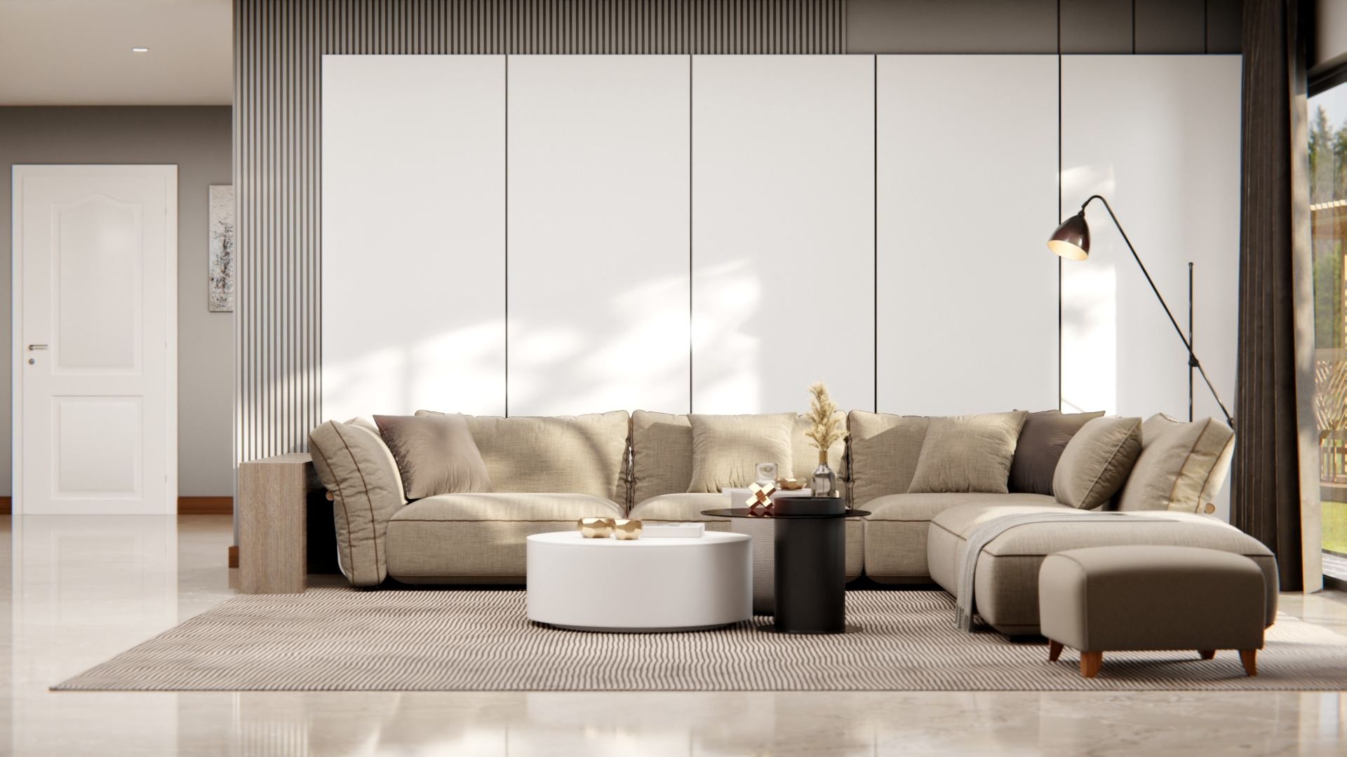 J4 Lacquered White Cover Styl' vinyl wrap | for furniture & walls