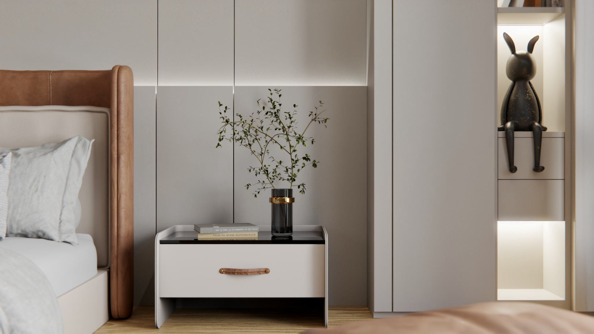 K7 Cream Grey Cover Styl' vinyl wrap | for furniture & walls