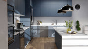M6 Steel Blue Cover Styl' vinyl wrap | for furniture & walls