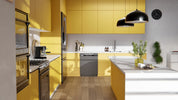 M8 Bright Yellow Cover Styl' vinyl wrap | for furniture & walls