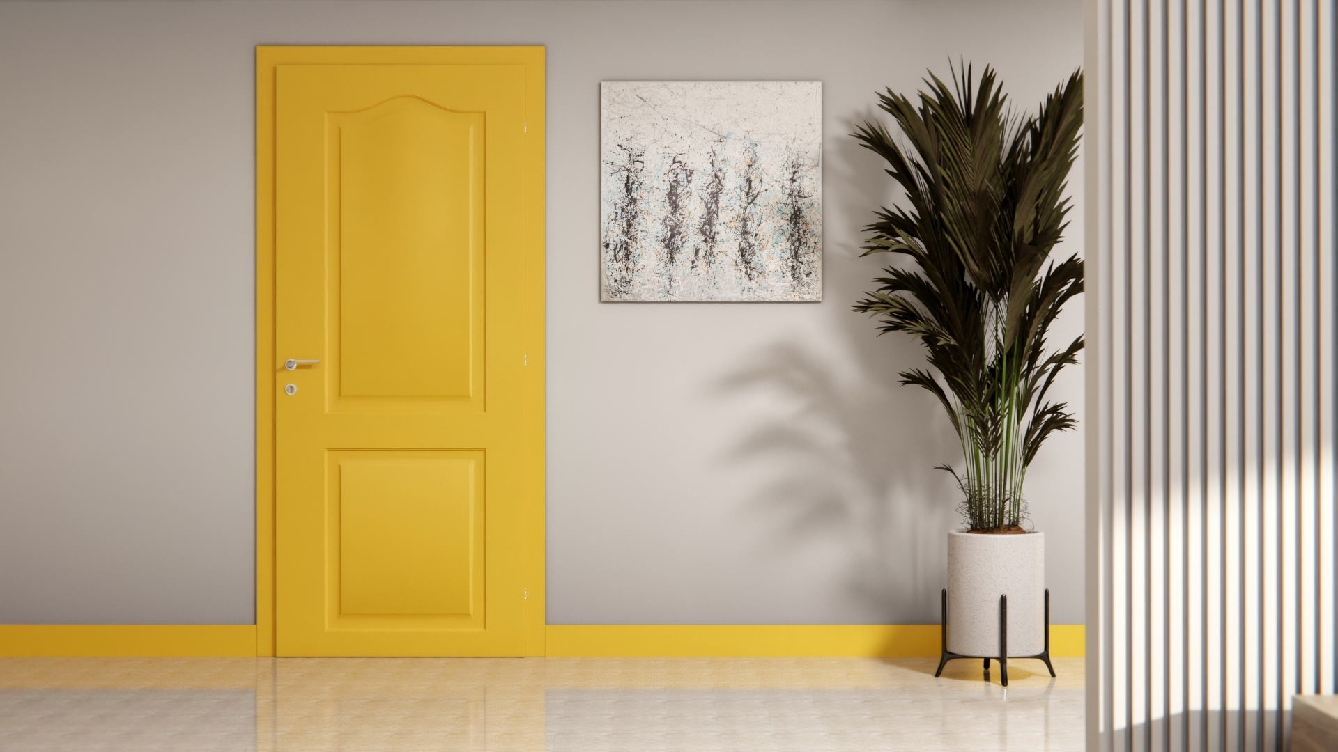 M8 Bright Yellow Cover Styl' vinyl wrap | for furniture & walls