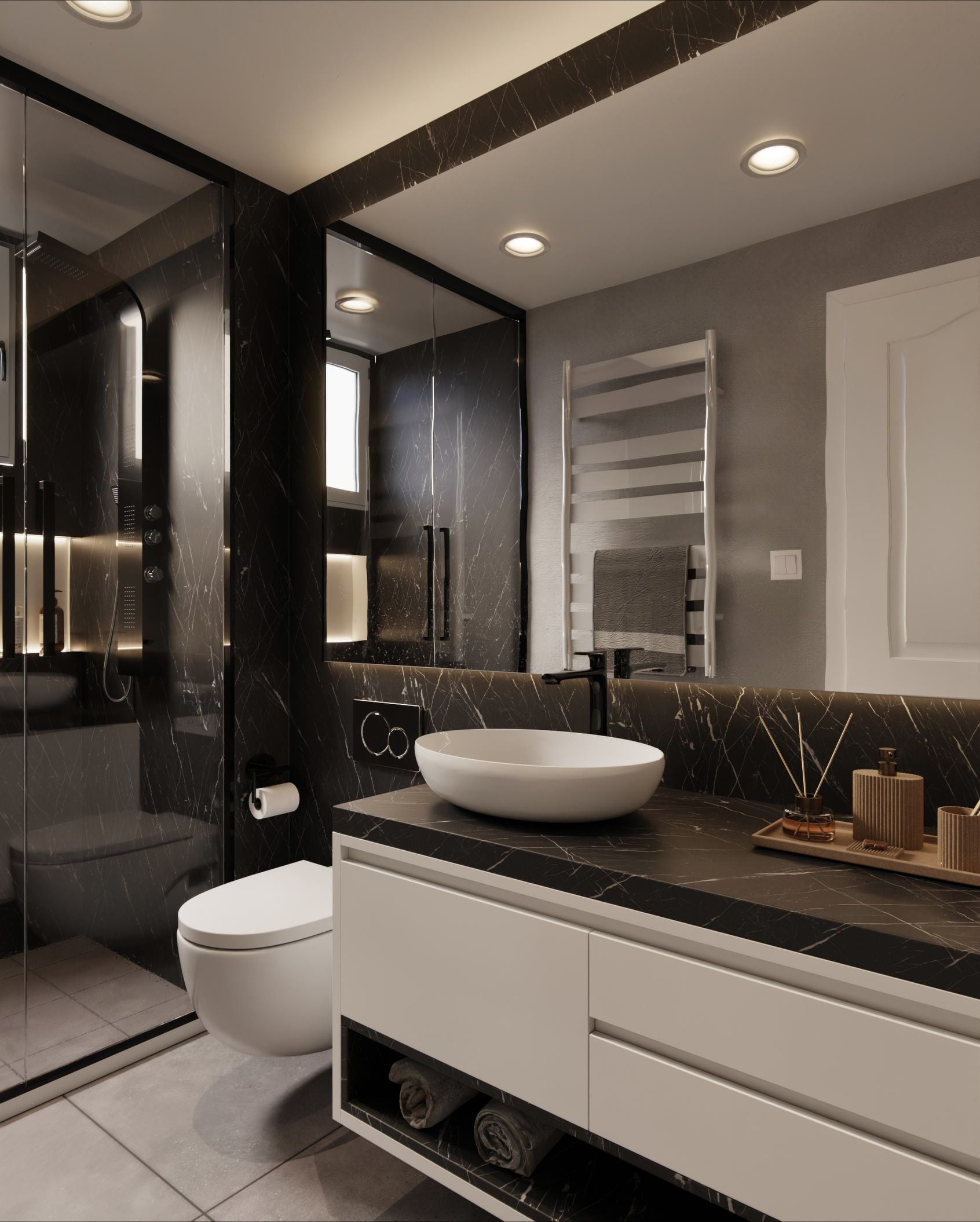 MK14 Grigio Marquina Cover Styl' vinyl wrap | for furniture & walls