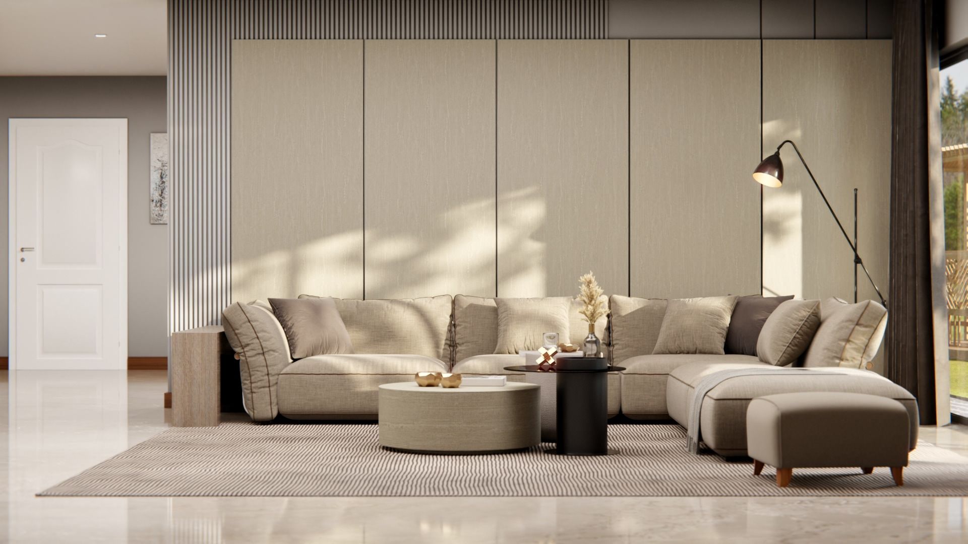 NE13 Shimmery Gold Cover Styl' vinyl wrap | for furniture & walls