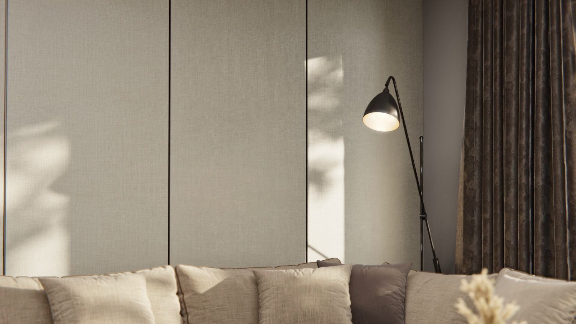 NE37 Silver & Brown Lined Cover Styl' vinyl wrap | for furniture & walls