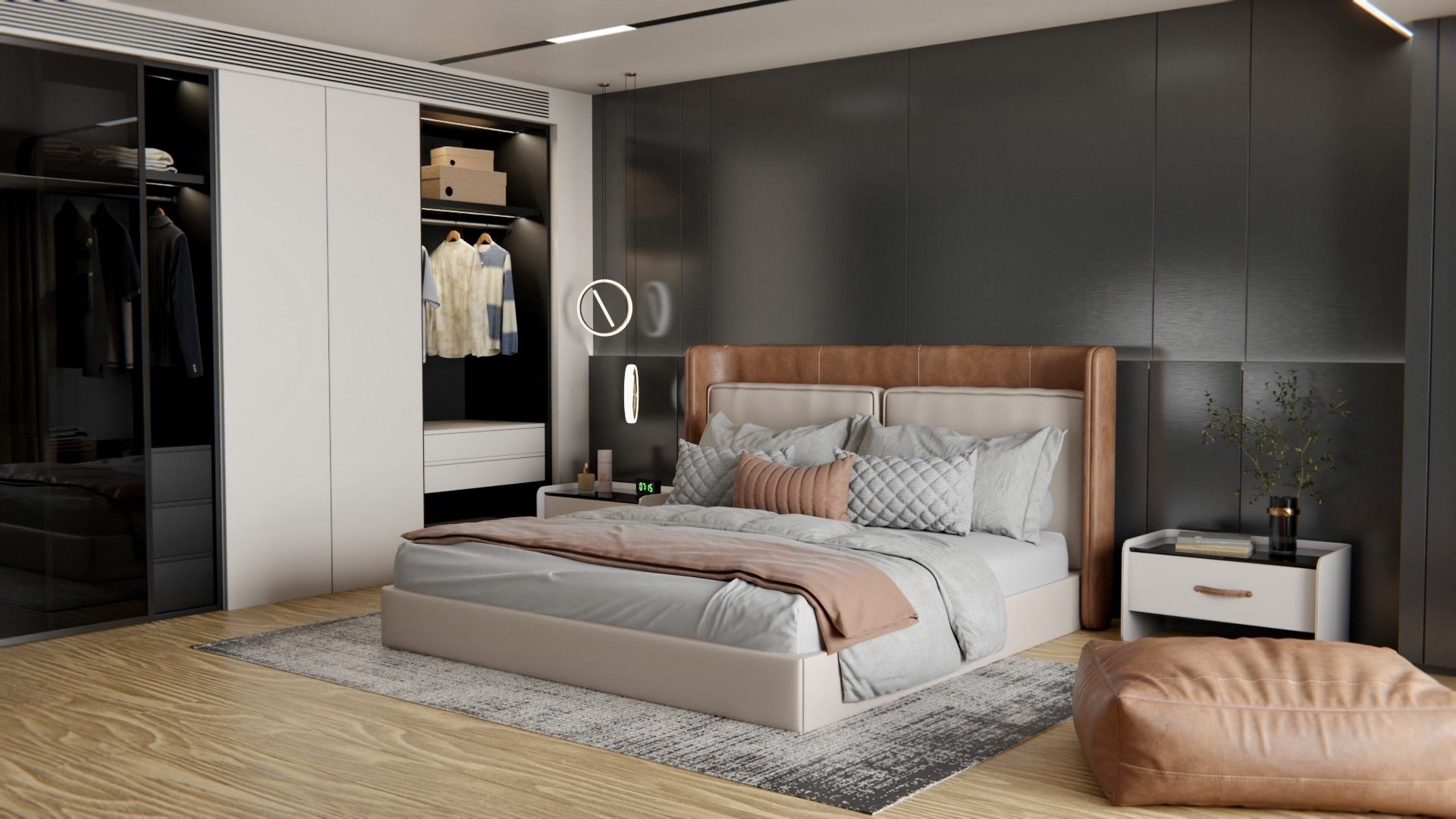 NE49 Dark Silver Cover Styl' vinyl wrap | for furniture & walls