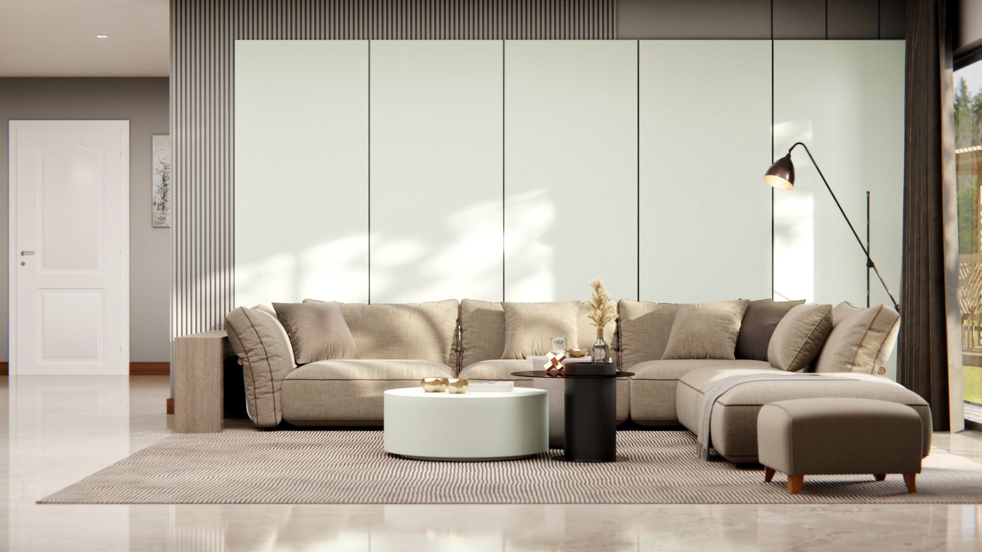 NE54 Clean Mint Cover Styl' vinyl wrap | for furniture & walls