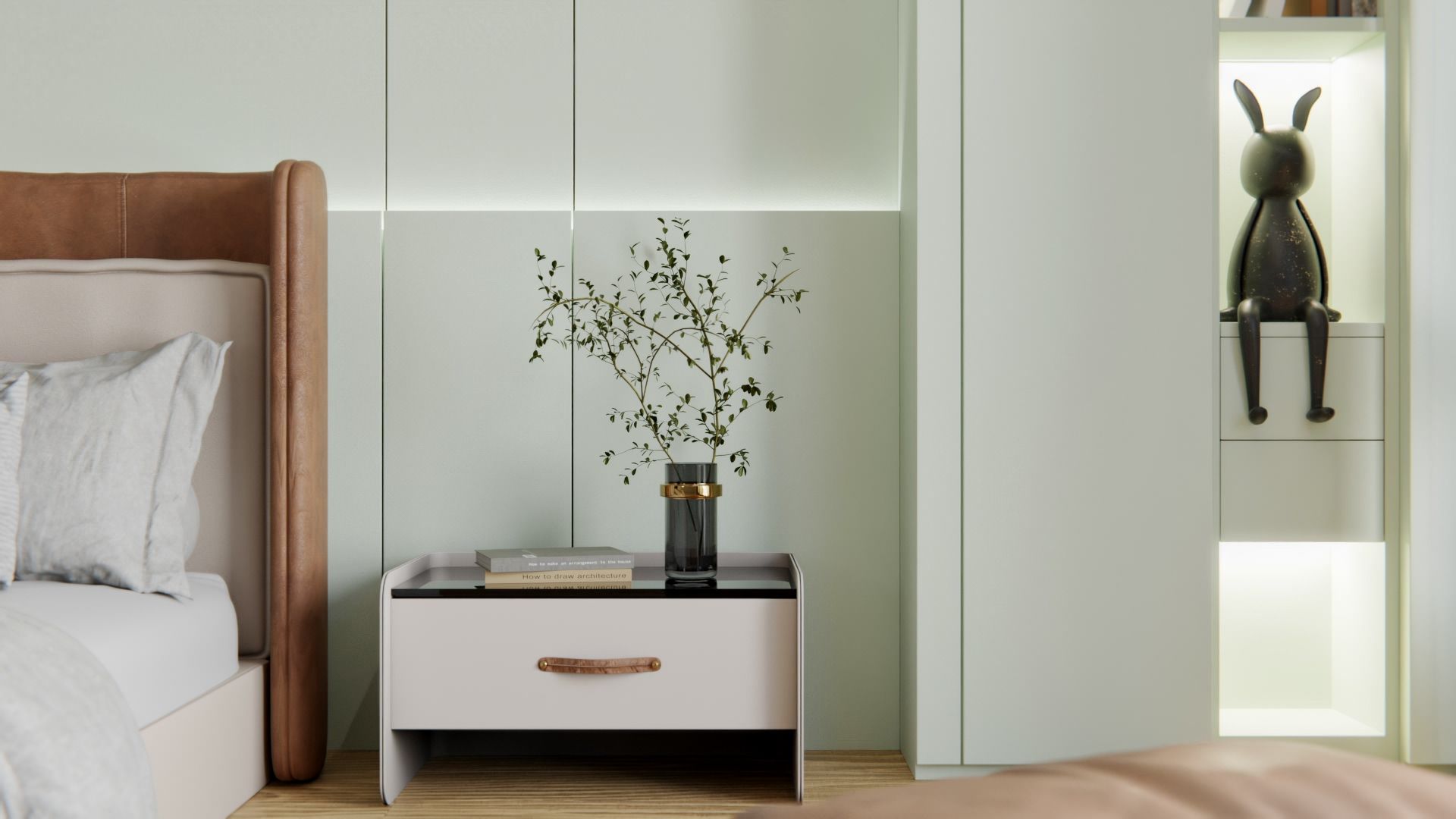 NE54 Clean Mint Cover Styl' vinyl wrap | for furniture & walls