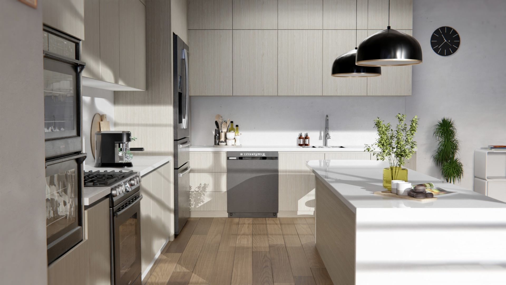 NE61 Cream Grey Oak Cover Styl' vinyl wrap | for furniture & walls