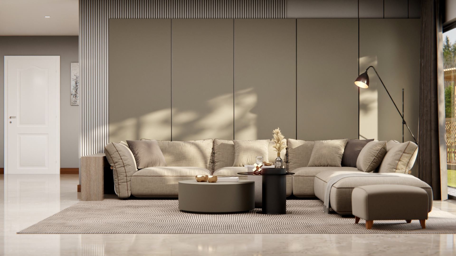 NE82 Fossil Grey Cover Styl' vinyl wrap | for furniture & walls