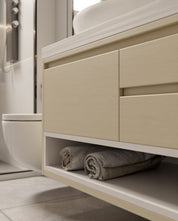 NF29 Cream Oak Wall and Furniture Cover Styl' vinyl wrap | for furniture & walls