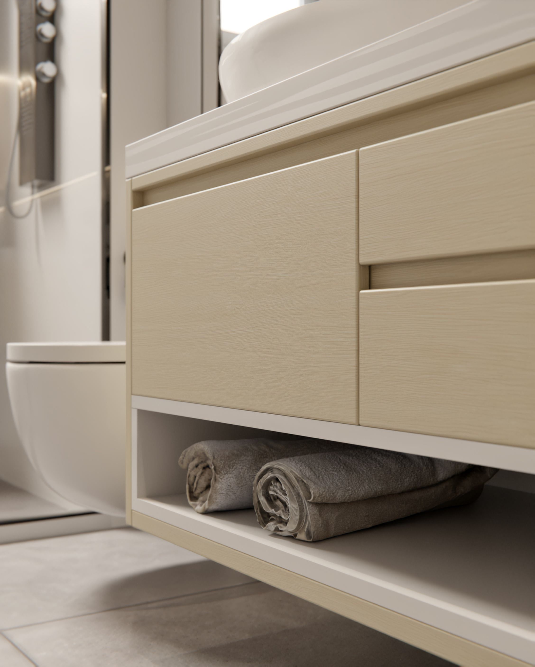 NF29 Cream Oak Wall and Furniture Cover Styl' vinyl wrap | for furniture & walls