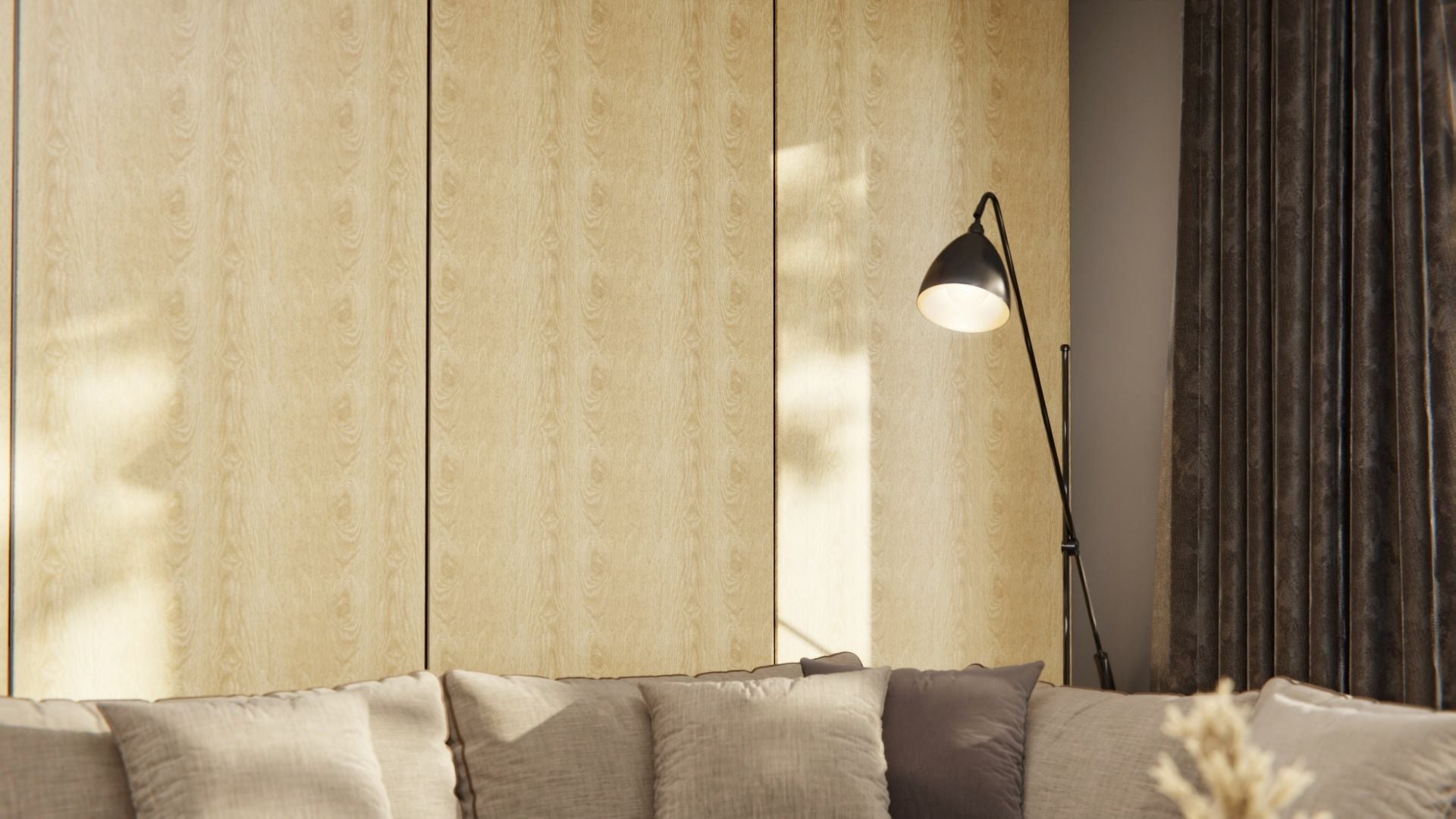 NF34 Tan Oak Cover Styl' vinyl wrap | for furniture & walls