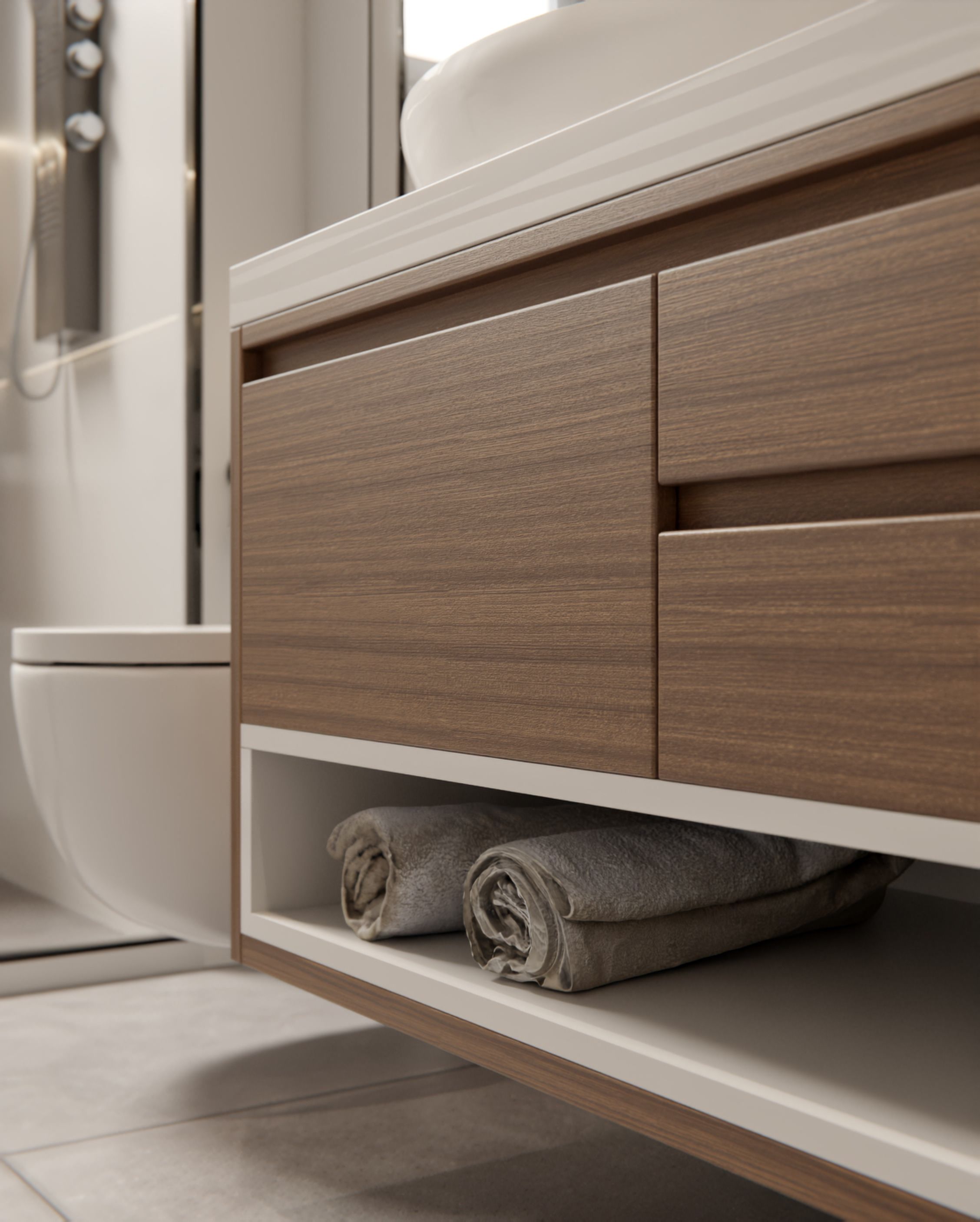 NF55 Brown Teak Cover Styl' vinyl wrap | for furniture & walls