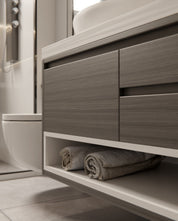 NF56 Black Teak Cover Styl' vinyl wrap | for furniture & walls