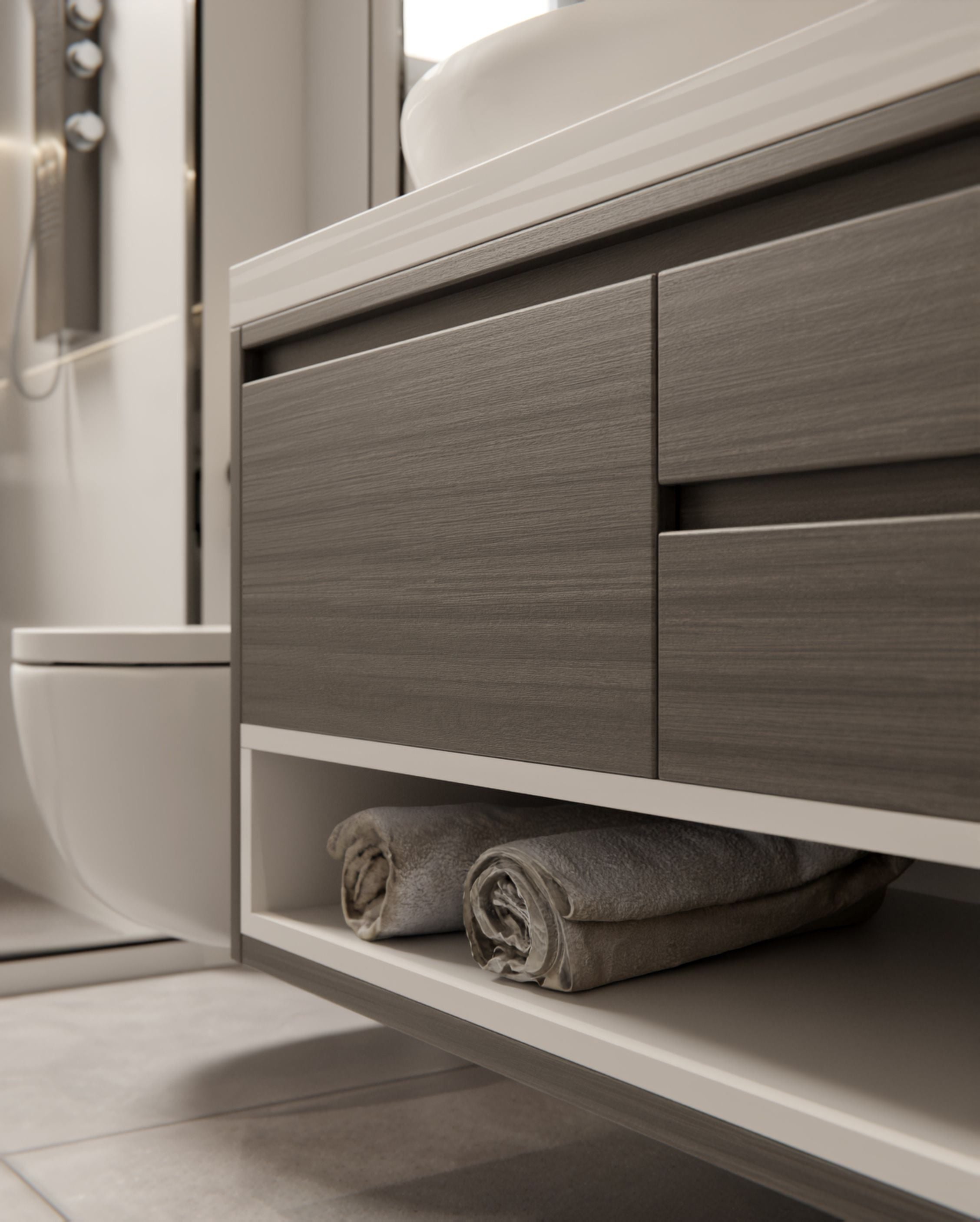 NF56 Black Teak Cover Styl' vinyl wrap | for furniture & walls