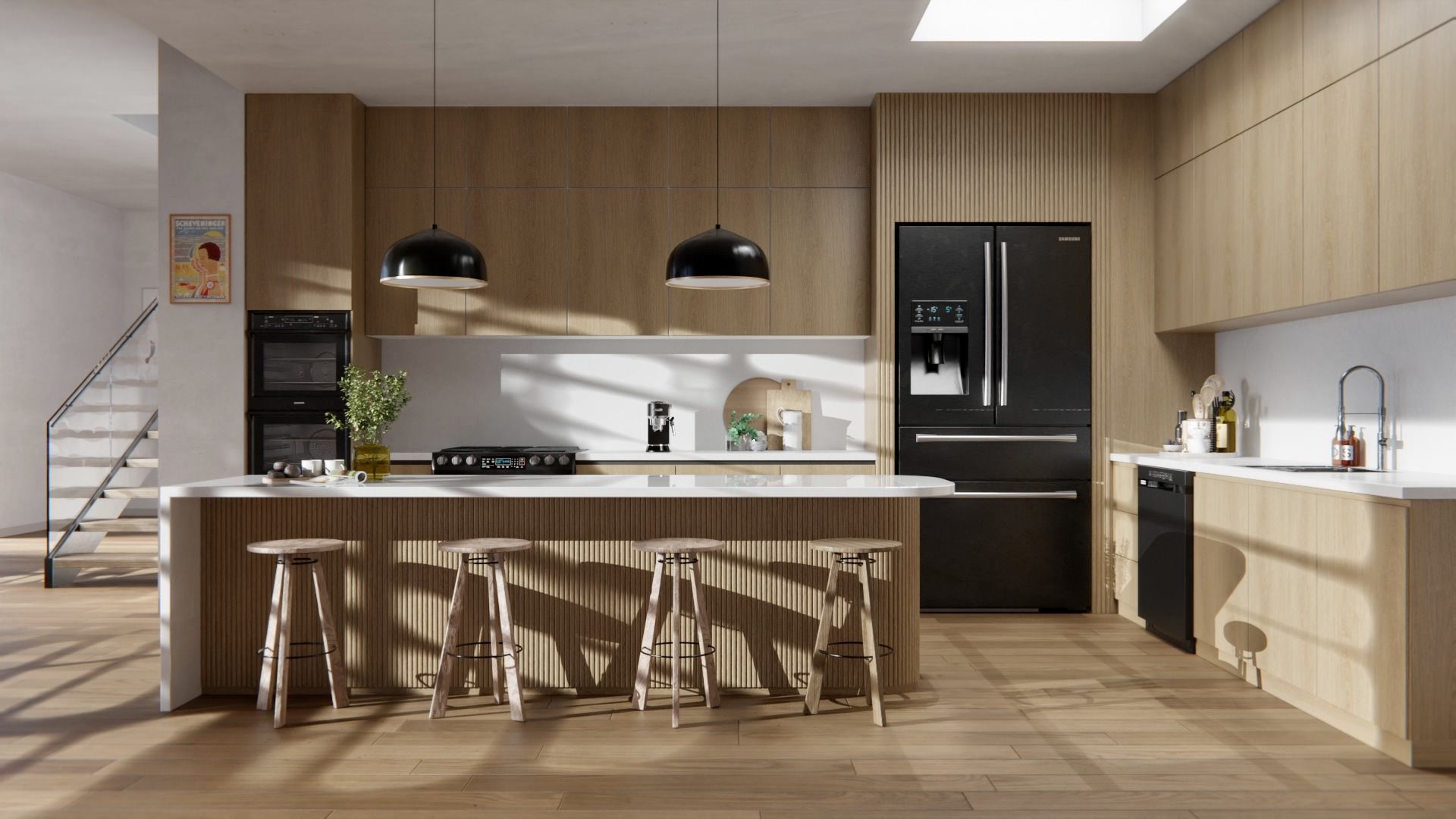 NF66 Hard Oak Cover Styl' vinyl wrap | for furniture & walls