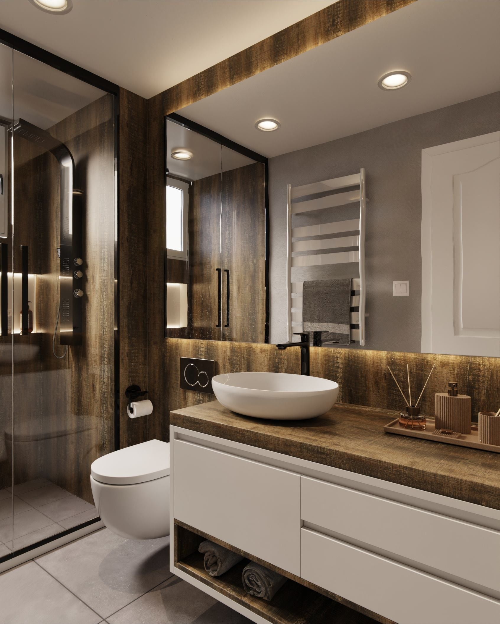 NF83 Driftwood Brown Cover Styl' vinyl wrap | for furniture & walls