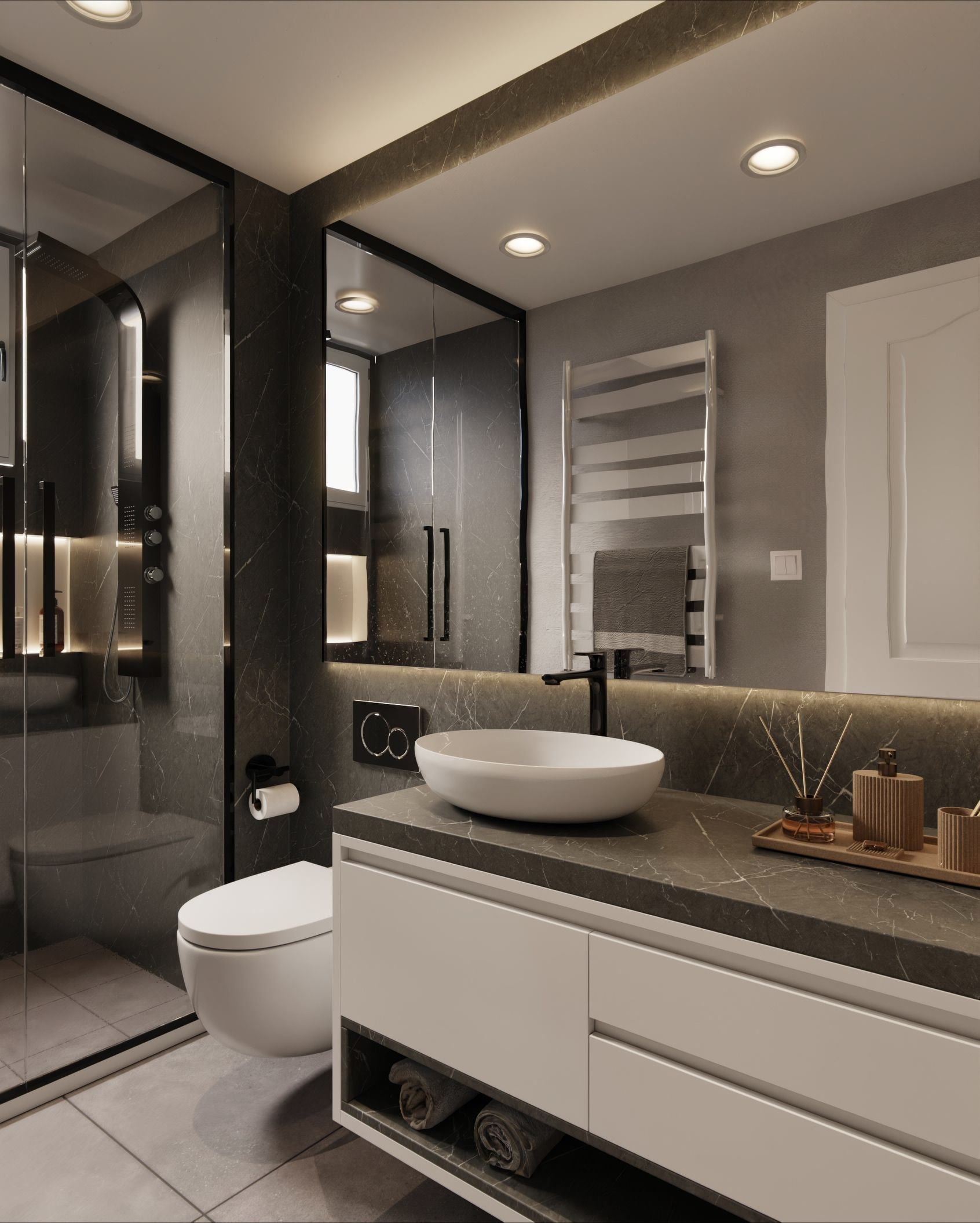 NF98 Armani Nero Cover Styl' vinyl wrap | for furniture & walls