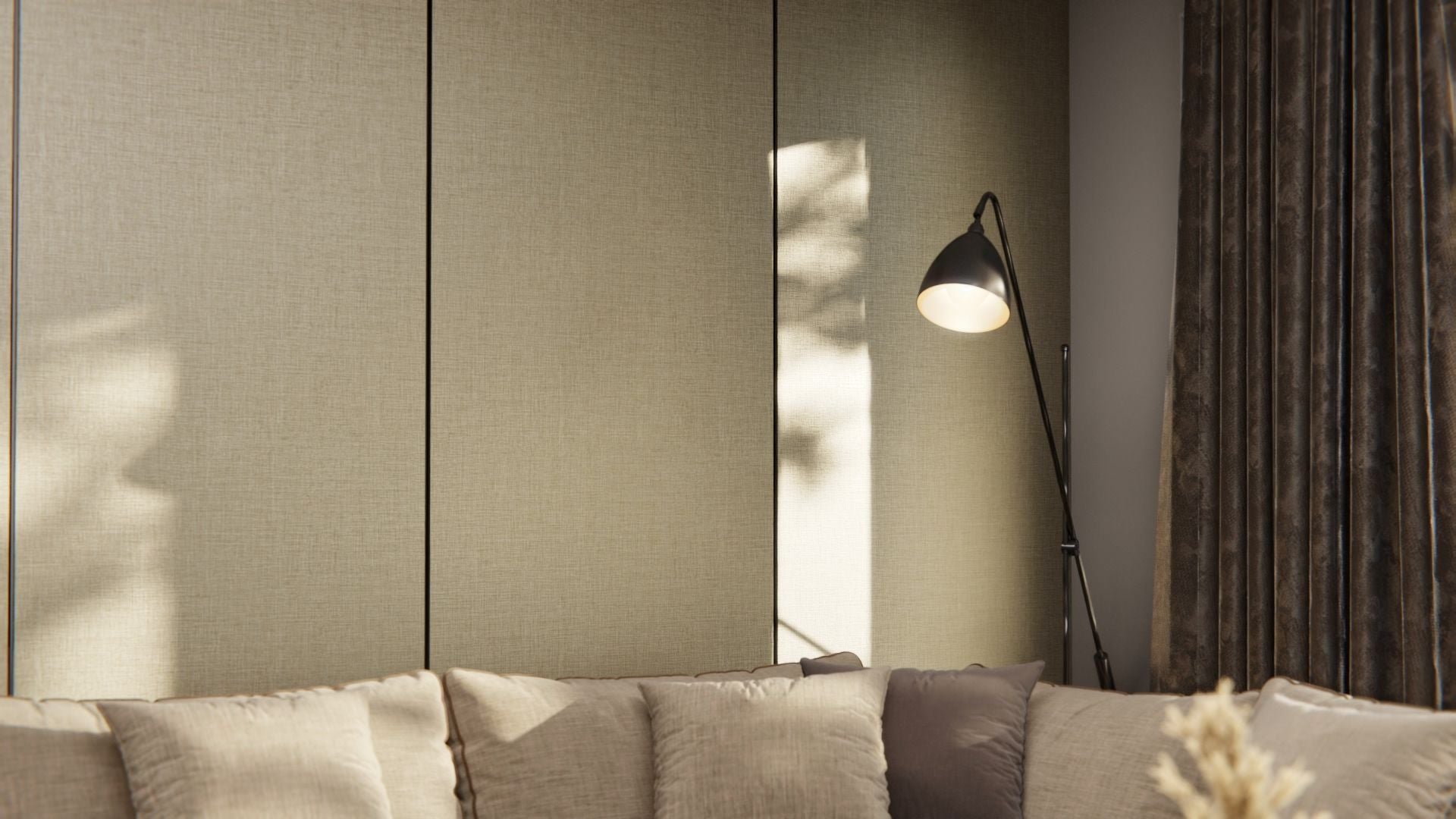 NG07 Woven Beige Cover Styl' vinyl wrap | for furniture & walls