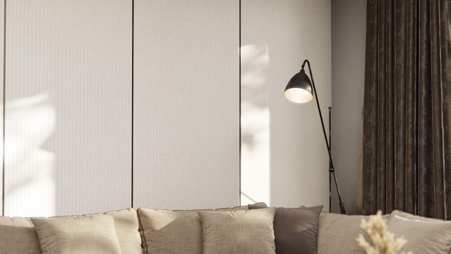NG11 Mini Chevron Beige Cover Styl' vinyl wrap | for furniture & walls