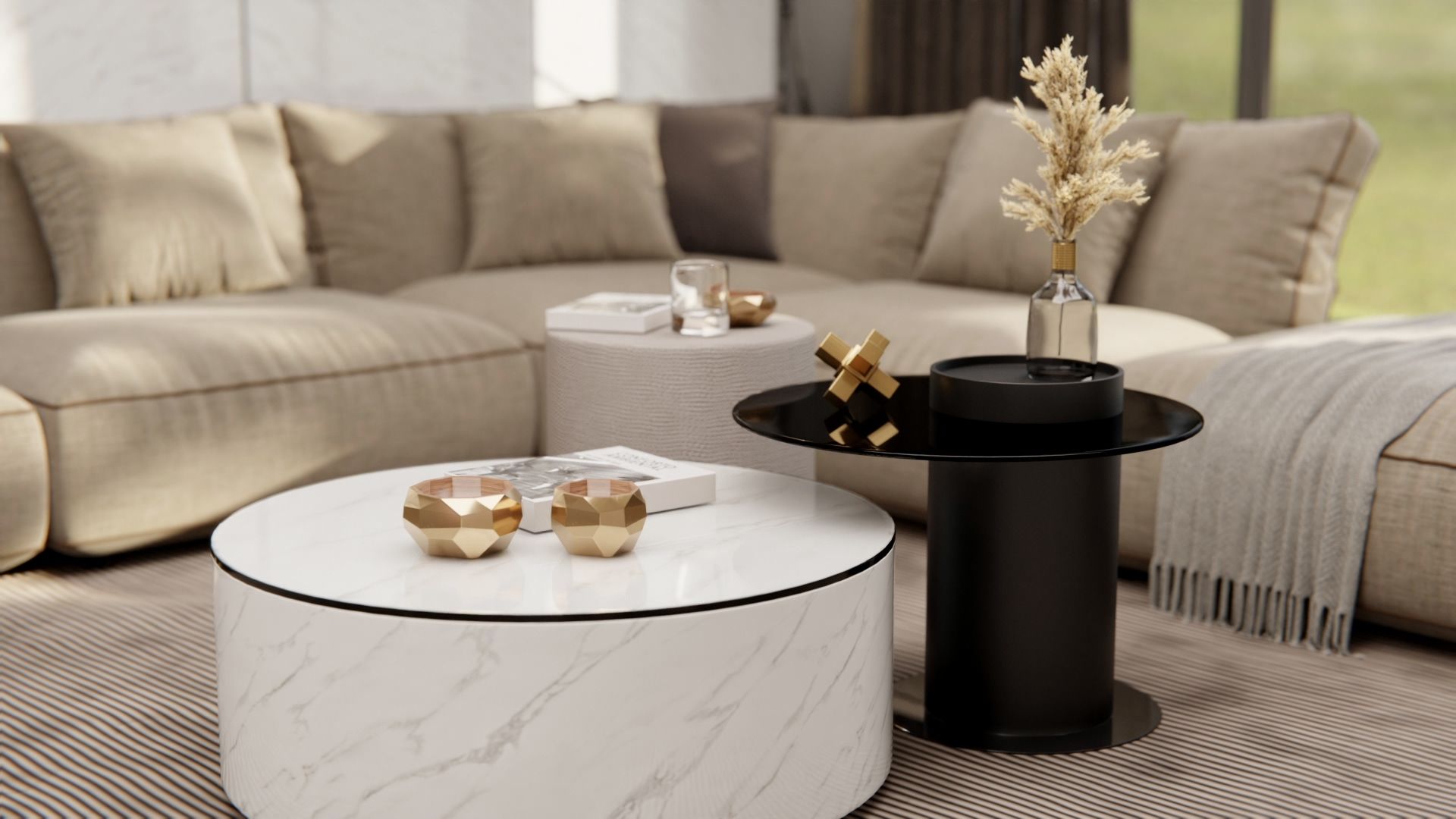 NG31 Polished White Cover Styl' vinyl wrap | for furniture & walls