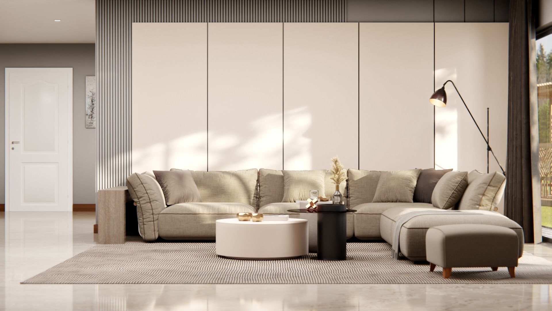 NH06 Rose Sand Cover Styl' vinyl wrap | for furniture & walls