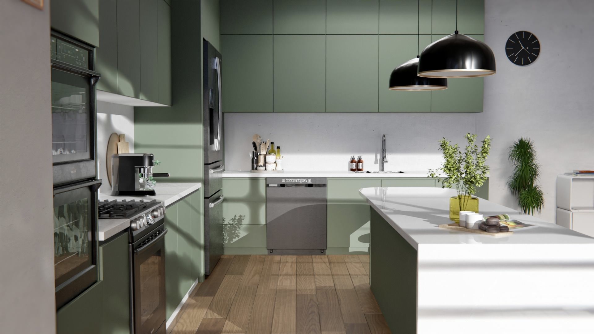 NH08 Forest Green Cover Styl' vinyl wrap | for furniture & walls