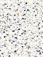 NH10 Terrazzo Mixed Blue Cover Styl' vinyl wrap | for furniture & walls