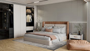 NH18 Natural Linen Cover Styl' vinyl wrap | for furniture & walls