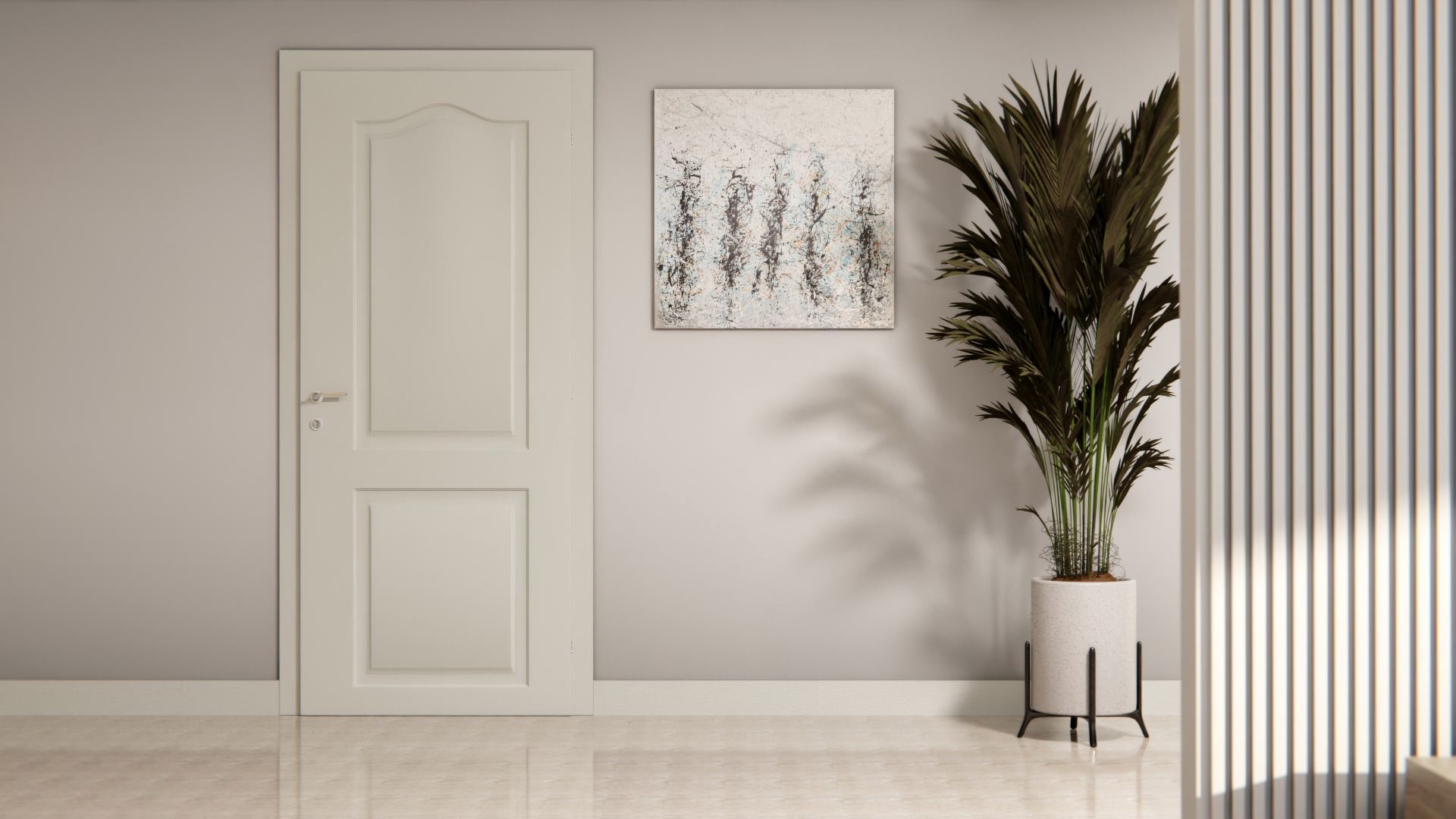 NH92 Light Grey Stripes Cover Styl' vinyl wrap | for furniture & walls