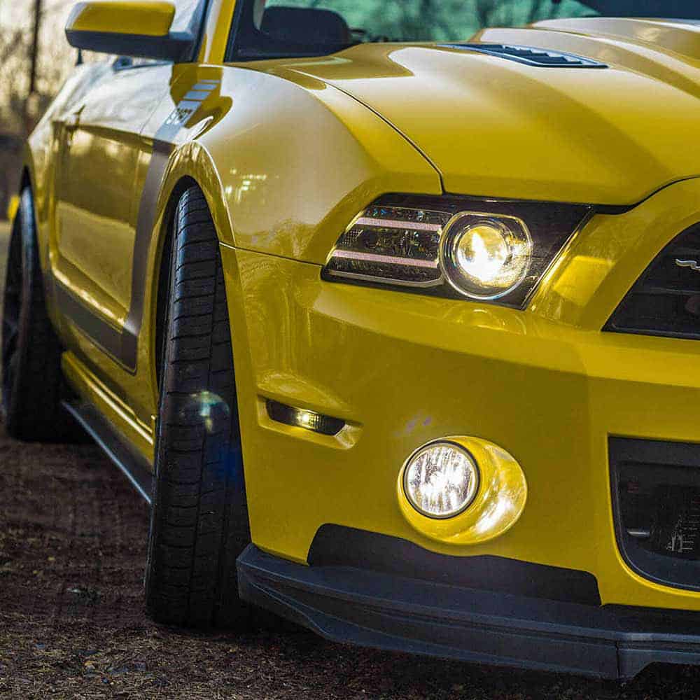 Gloss Cargo Yellow (256) Oracal 970RA Vehicle Wrap