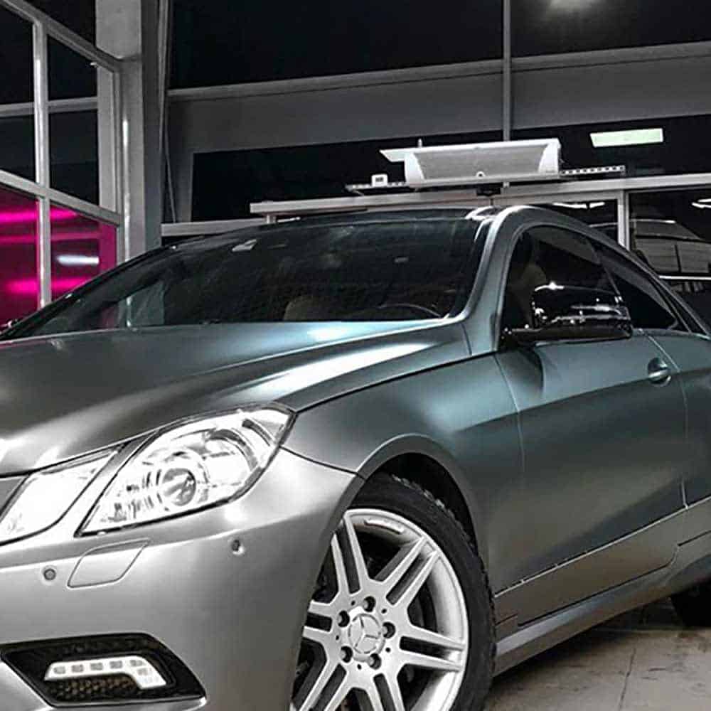 Gloss Metallic Silver Lake (904) Oracal 970RA Vehicle Wrap