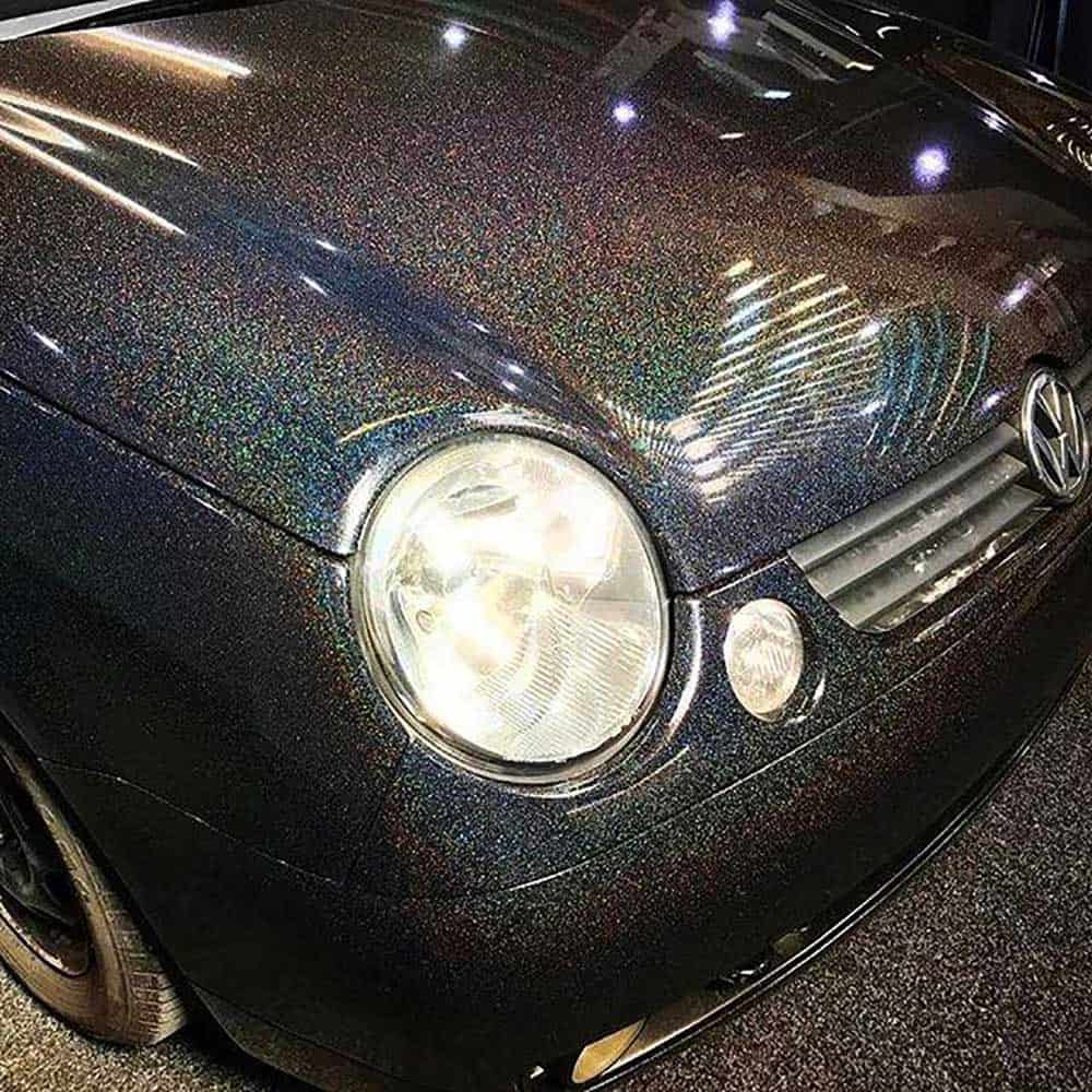 Gloss Black Galact Gold (905) Oracal 970RA Vehicle Wrap