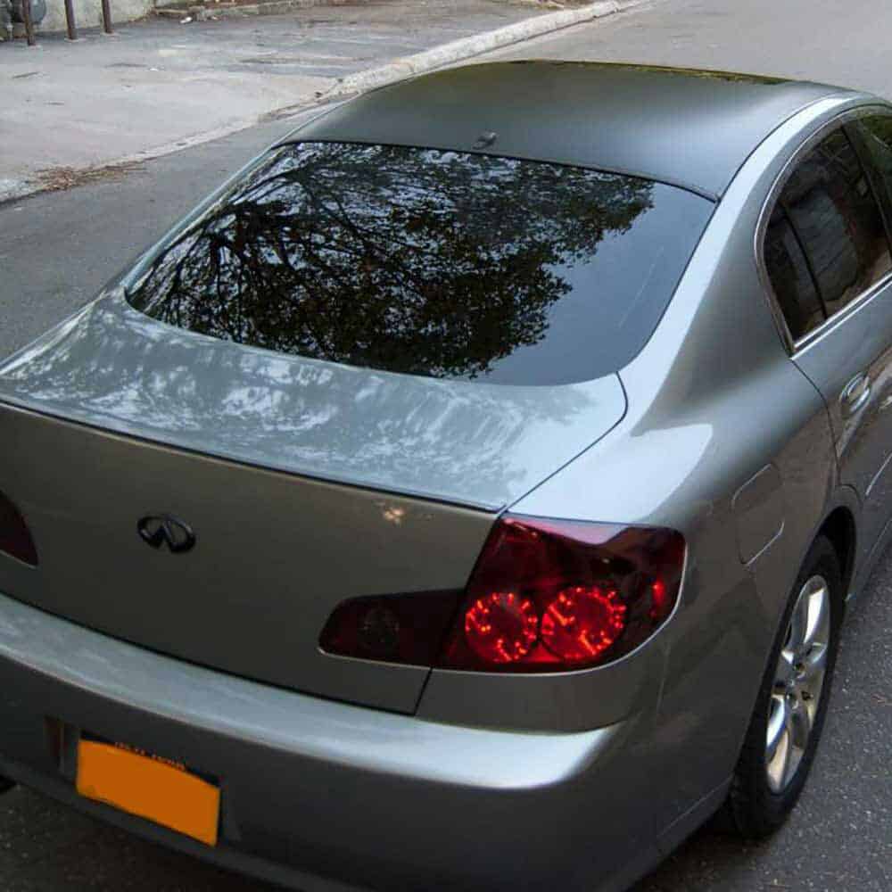 Gloss Metallic Grey Cast Iron (935) Oracal 970RA Vehicle Wrap