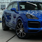 Oracal Gloss Night Blue Metallic on Porsche